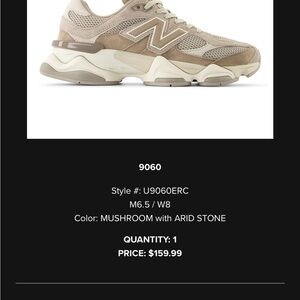 New Balance 9060 New In Box